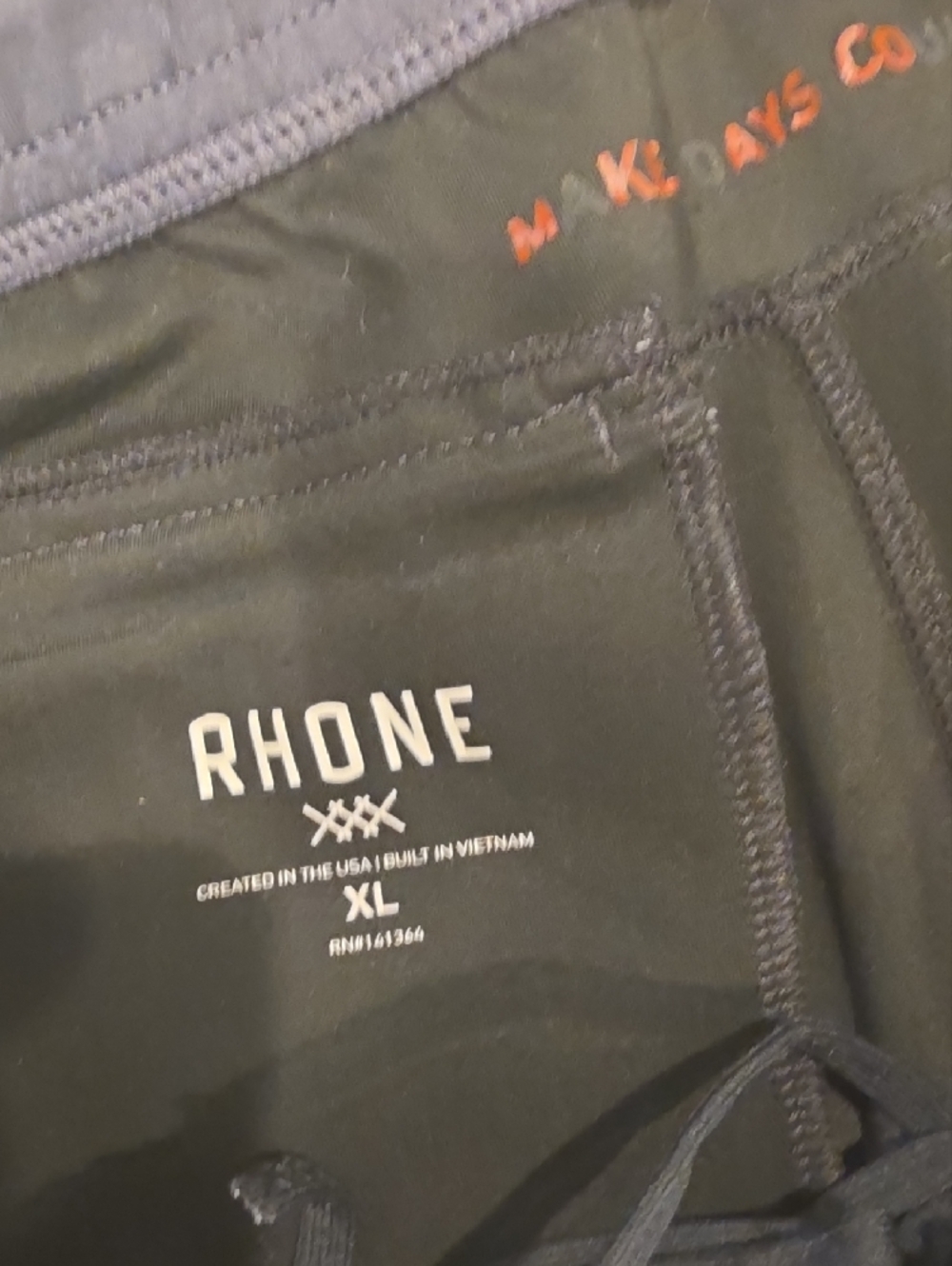 RHONE Black Men's Jogger Sweatpants - Picture 3 of 4
